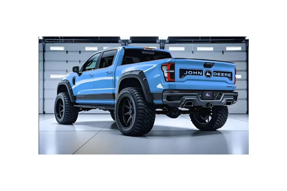 John Deere pickup truck concept designed for heavy-duty farm work