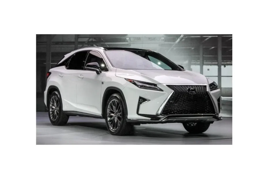 Lexus RX 350 2026 luxury interior dashboard and infotainment