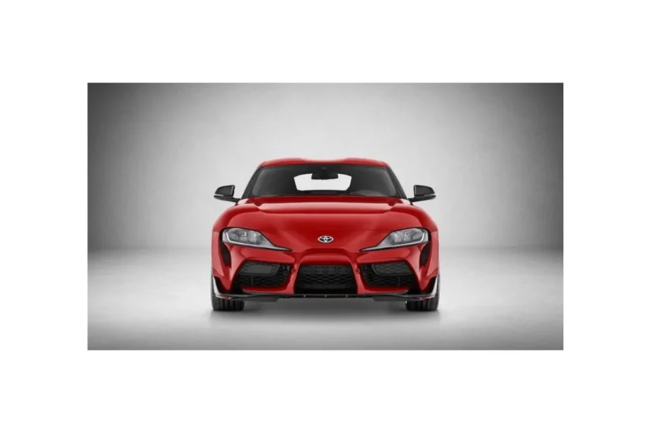Toyota Supra Hybrid bold 500HP performance front view