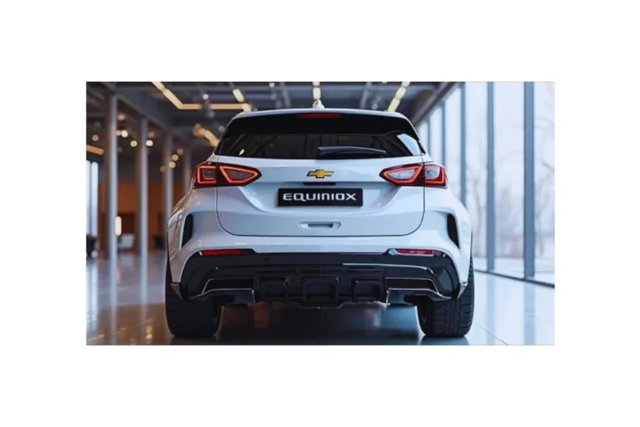 2026 Chevrolet Equinox back view compact SUV