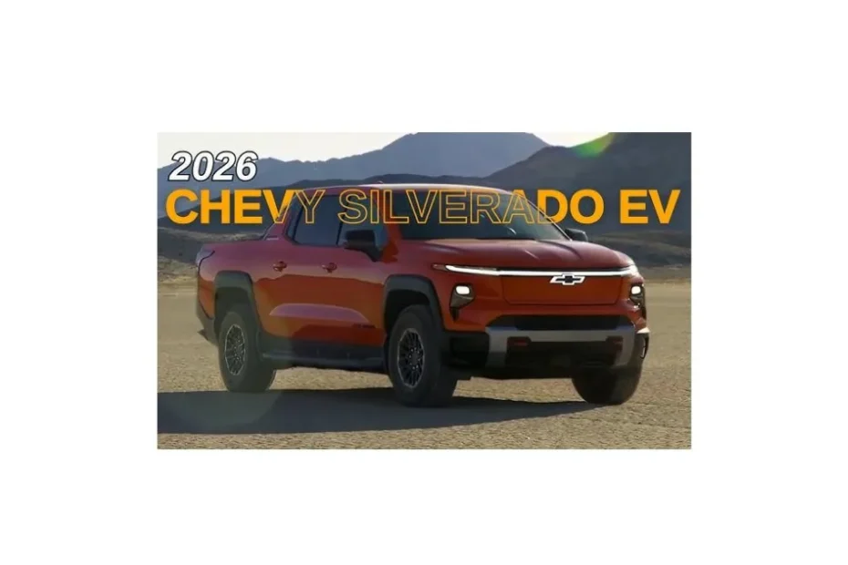 2026 Chevrolet Silverado EV electric pickup truck design