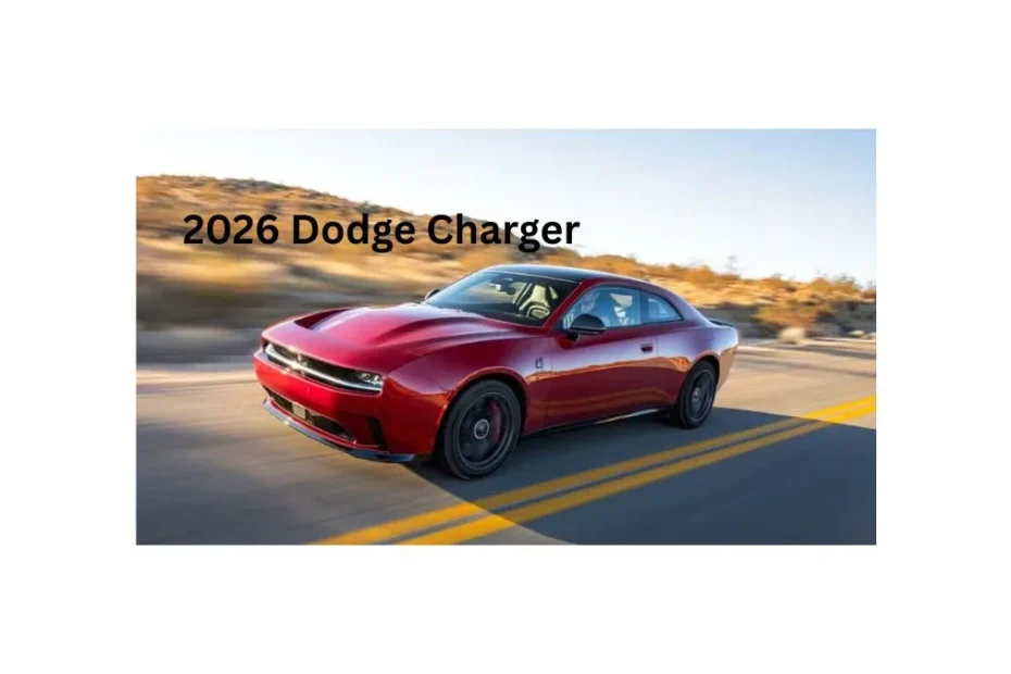2026 Dodge Charger showcasing heart-pounding power, bold design, and advanced technology