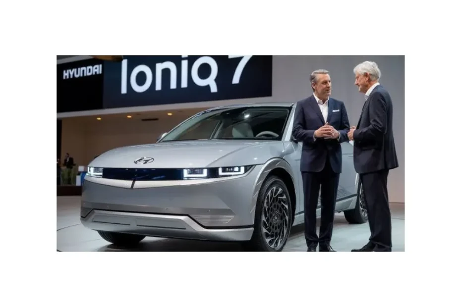 2026 Hyundai Ioniq 7 electric SUV futuristic design