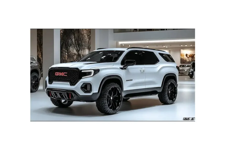 GMC Jimmy 2026 shocking off-road SUV comeback design with rugged body and modern hybrid styling